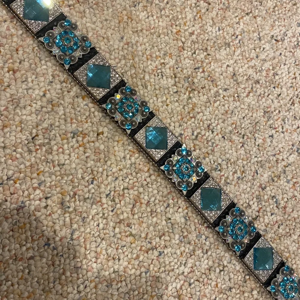 Rhinestone western belt - Picture 2 of 5
